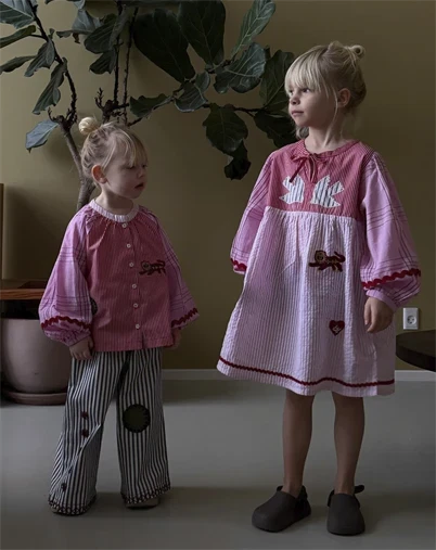 Sissel Edelbo Kids - Twixie Mini Top - Rose Mix